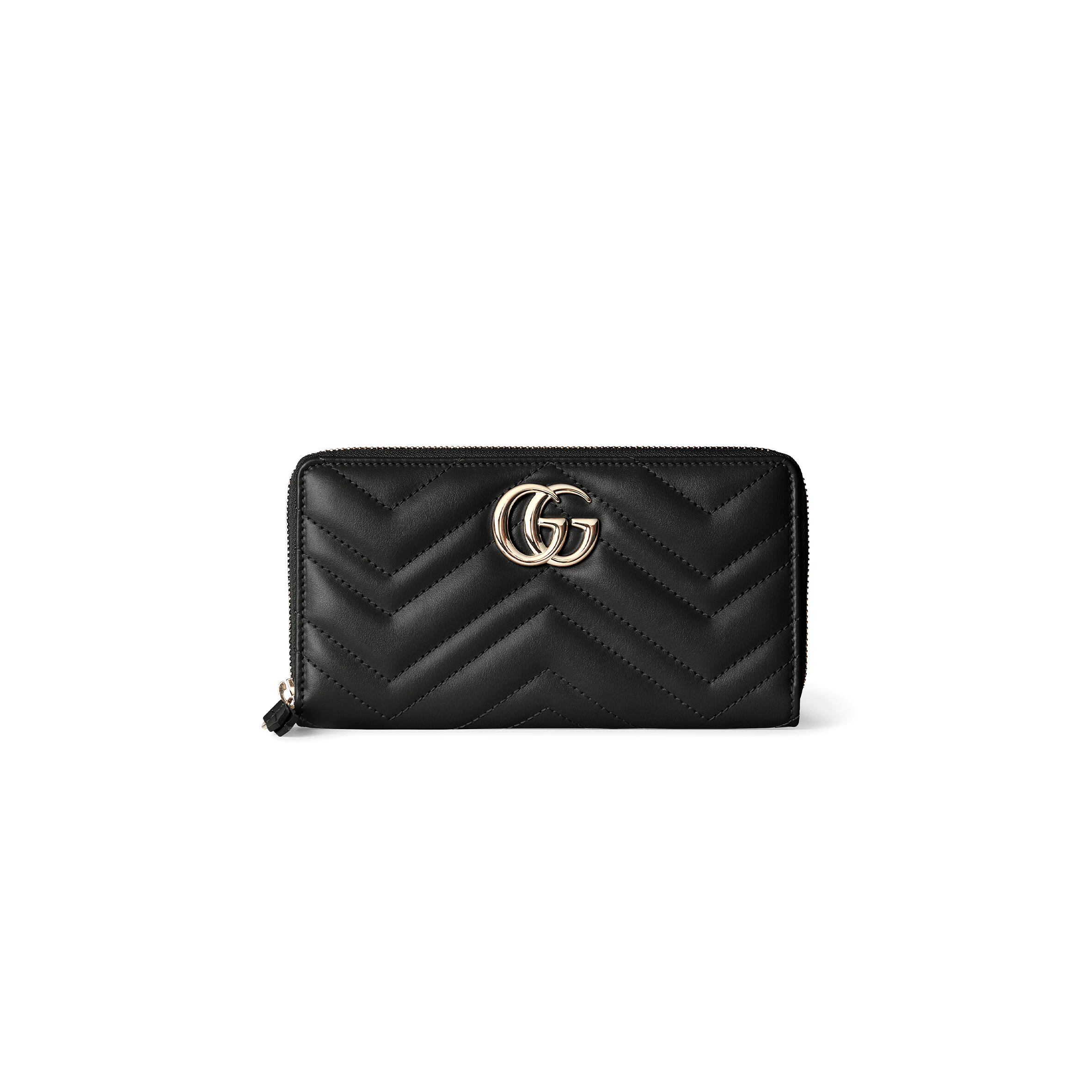 GUCCI GG MARMONT ZIP AROUND WALLET ‎‎‎443123 (19*10.5*2cm)